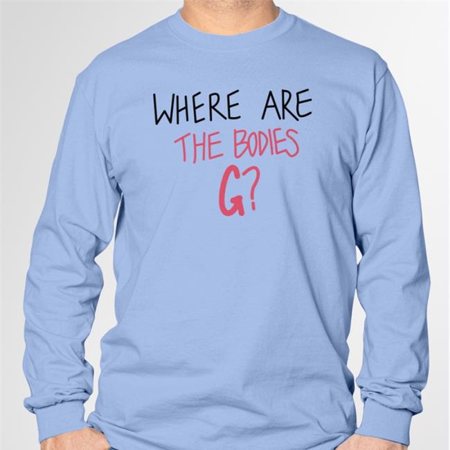 Ymhstudios Store Where Are The Bodies G T-Shirt YMH Studios YMHLive