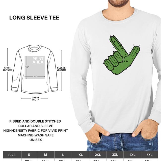 Wreck Em Guns Up Cactus Tee Shirt Texas Tech Red Raiders