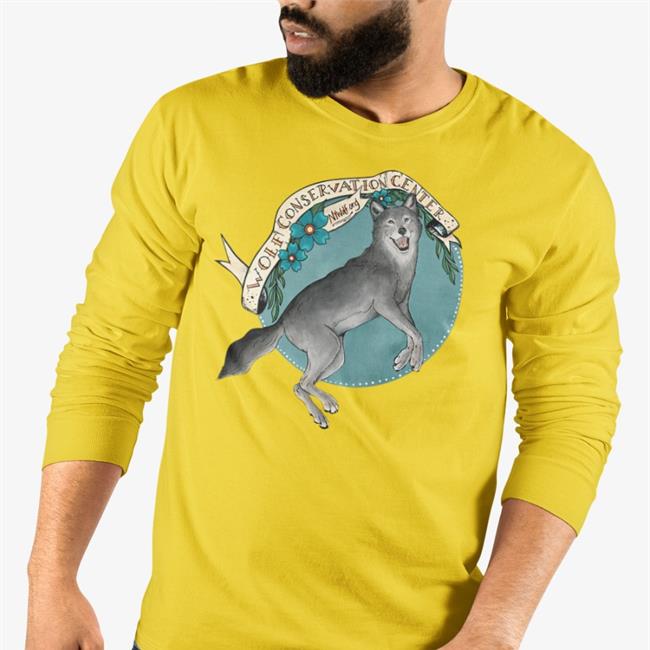 Gabe Nywolforg Zephyr Forever Wolf Conservation Center T Shirt Wolf Conservation Center Merch