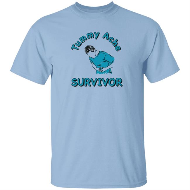 Shithead Steve Merch Tummy Ache Survivor Tee Shirt Shithead Steve Merch Tummy Ache Survivor Tee Shirt