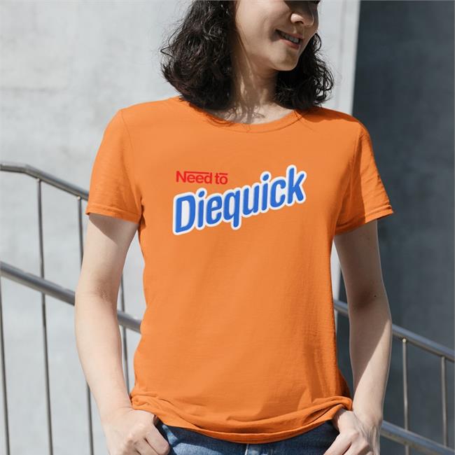 Need To Diequick Shirt Yellow