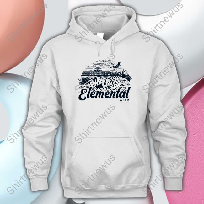 Official Vapor Elemental Wear White Sweatshirt