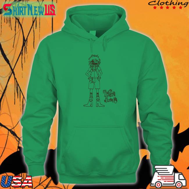 Thomas Tracklist Doodle Hooded Sweatshirt Maneskin Merch