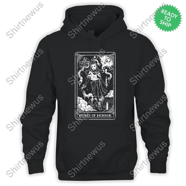World Of Horror Ominous Tarot Shirt Chieri At Home Fangamer Merch