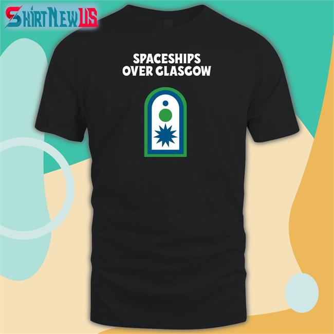 Stuart Braithwaite Spaceships Over Glasgow T Shirt Weare1of100