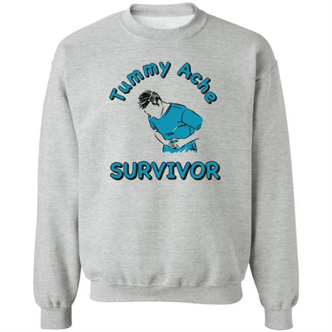 Shithead Steve Merch Tummy Ache Survivor Tee Shirt Shithead Steve Merch Tummy Ache Survivor Tee Shirt