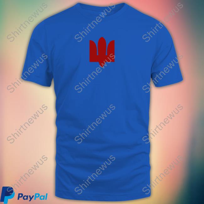 White Red Tryzub Shirts