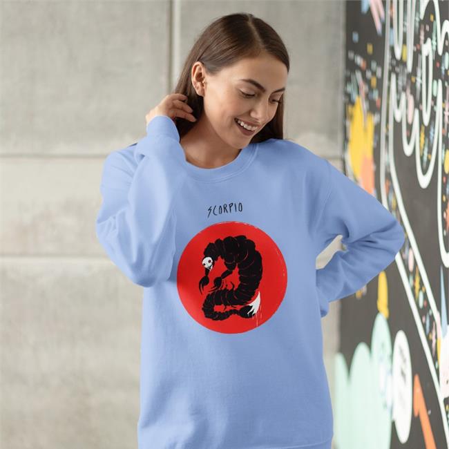 Scorpio Crewneck Sweatshirt Pitch Canker