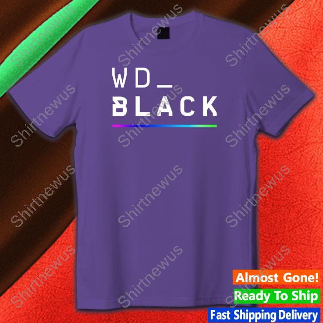 Western Digital Shop Wd_Black Color RGB Bar Shirt Wario64 Shirt