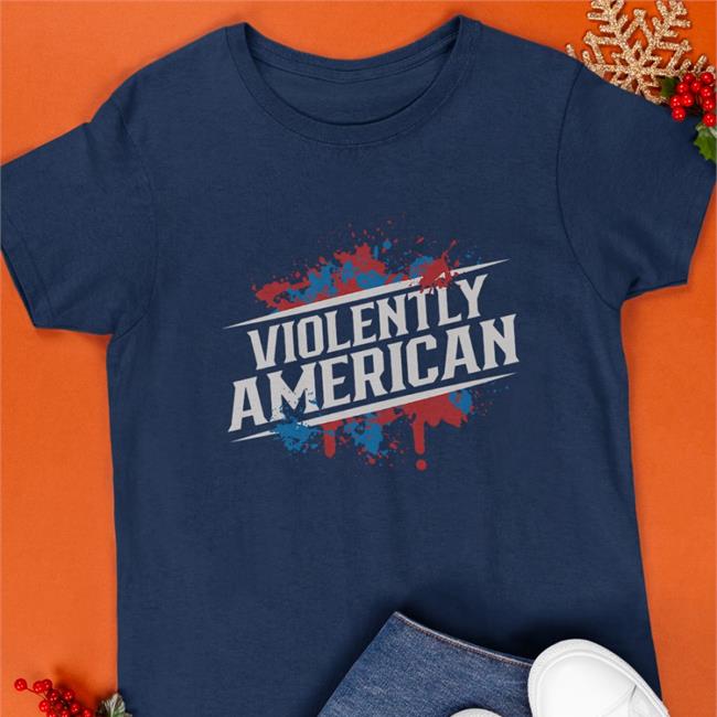 The Fat Electrician Violently American Shirt