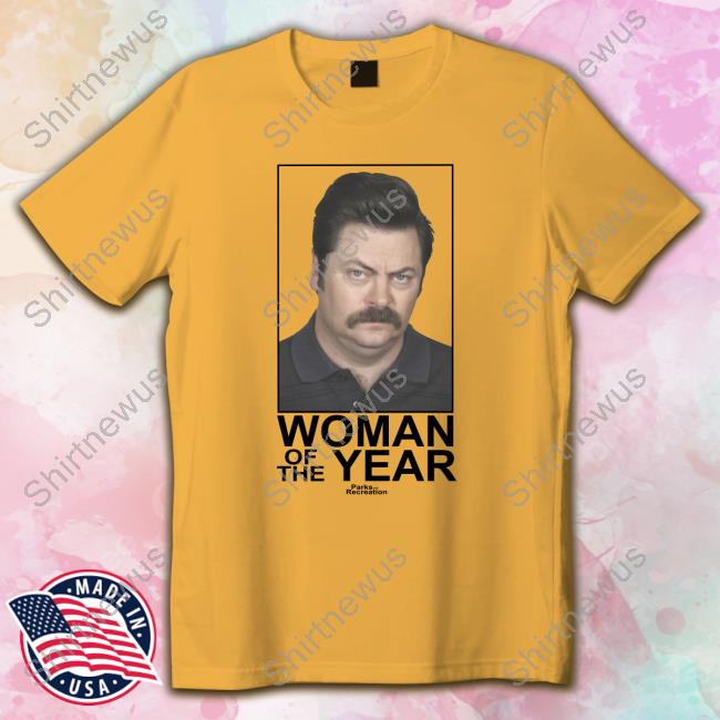 Official Woman Of The Year Parks And Recreation T-Shirt