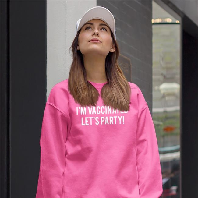 The Mindsculpter I'm Vaccinated Let's Party Long Sleeve