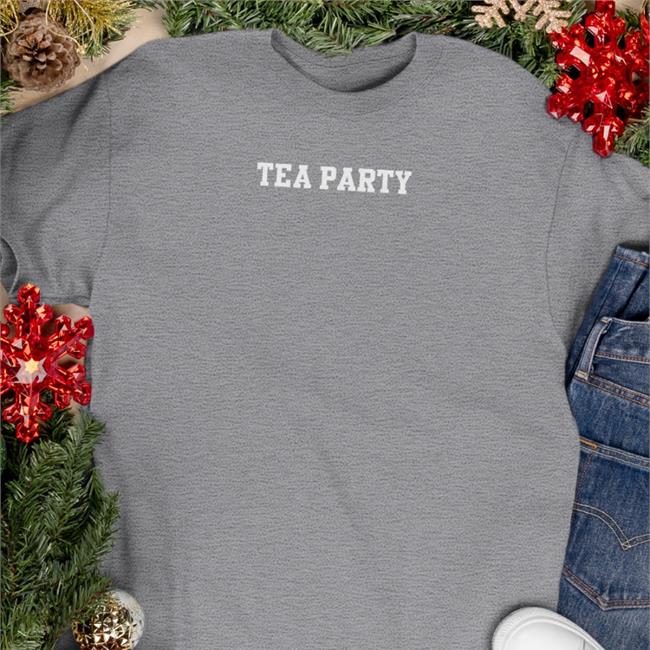 Daz Black Merch Tea Party Long Sleeve Shirt