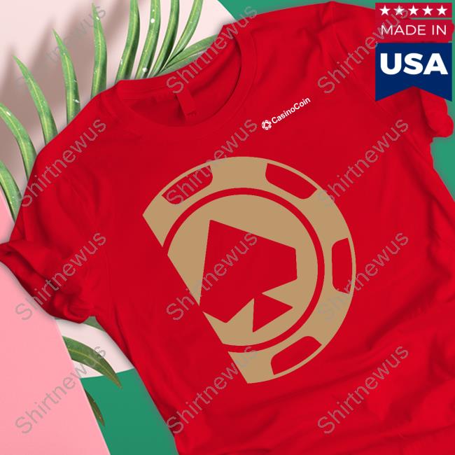 Xrpl Merch Casinocoin Gold Shirt 2022
