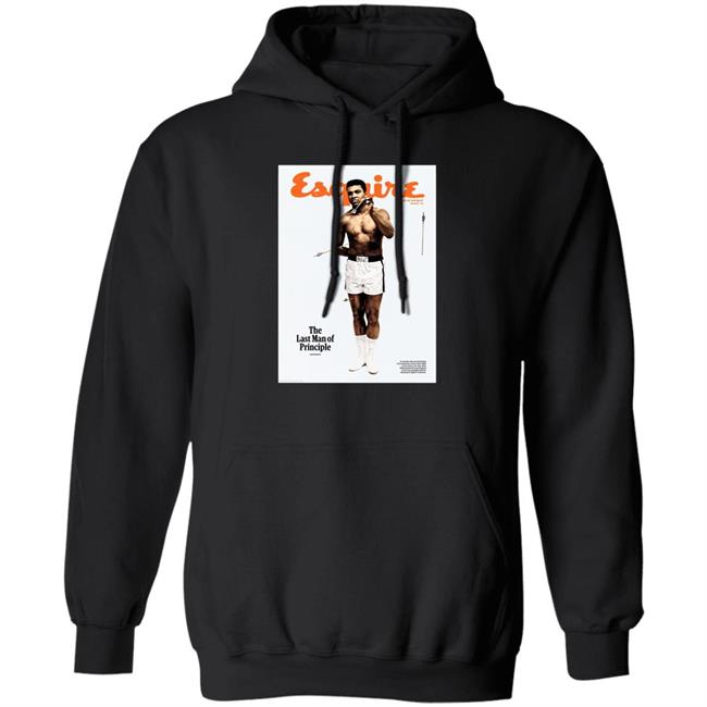 Esquire The Last Man Of Principle Hoodie Shirt