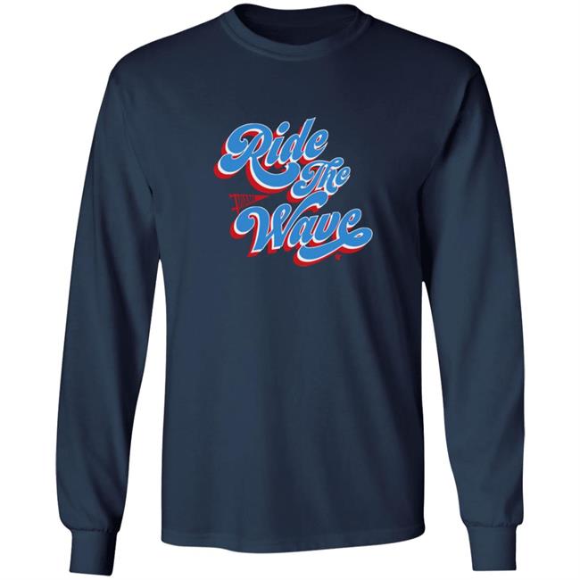 Ride The Wave Breaking T Shirt Ride The Wave Breaking T Shirt