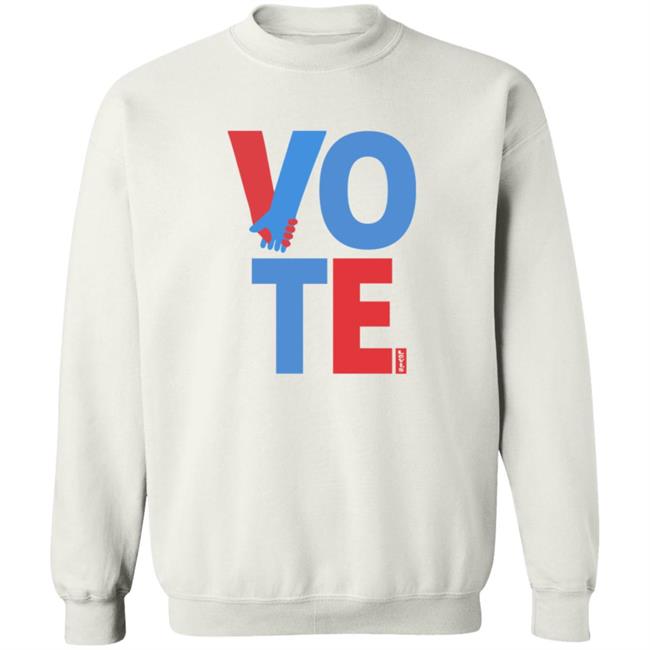 The Most Covetable 2020 Election Rock the Vote Sweatshirt T Shirt Hoodie