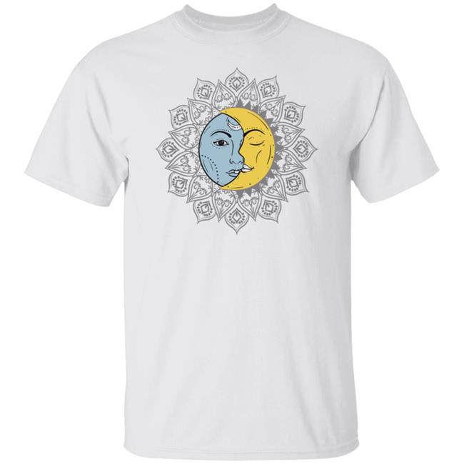 White Illusion Print T Shirt Hoodie