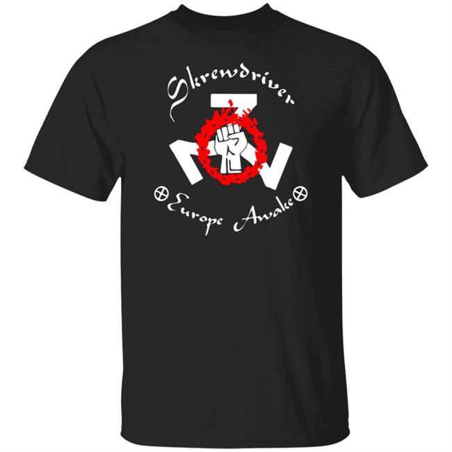 Shane Burley Skrewdriver Europe Tee Shirt