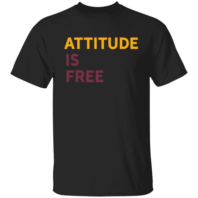 Washington 3 Line Attitude Is Free T Shirt Washington 3 Line Attitude Is Free T Shirt