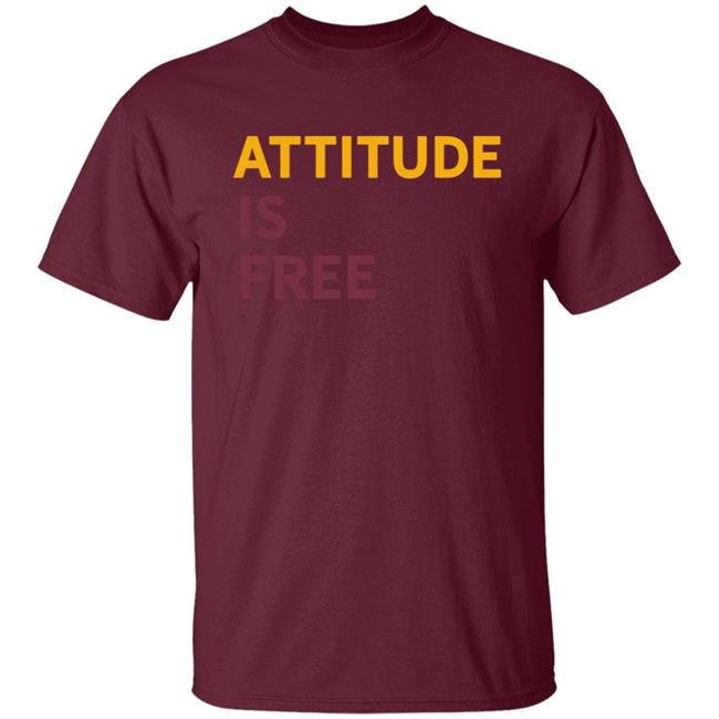 Washington 3 Line Attitude Is Free T Shirt Washington 3 Line Attitude Is Free T Shirt