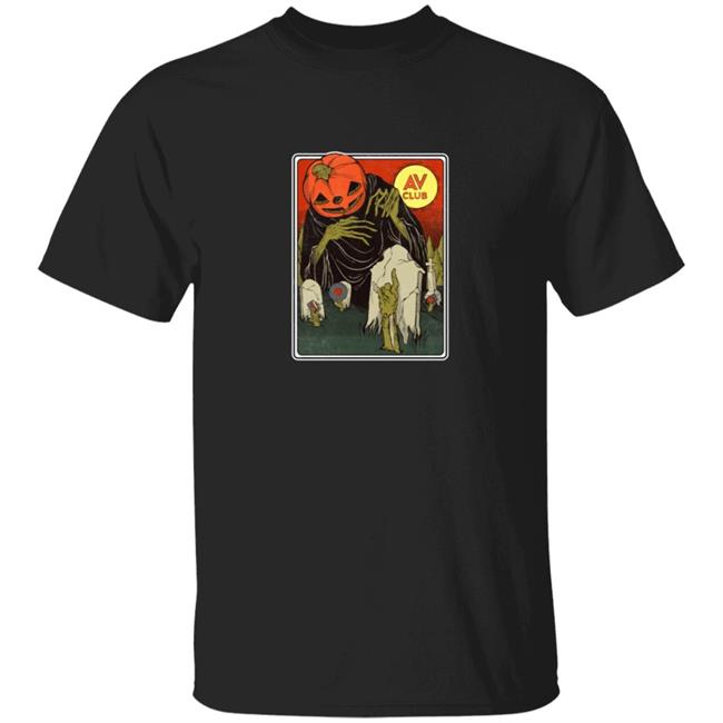 The AV Club Halloween Merch Night Of The Living Dead T Shirt