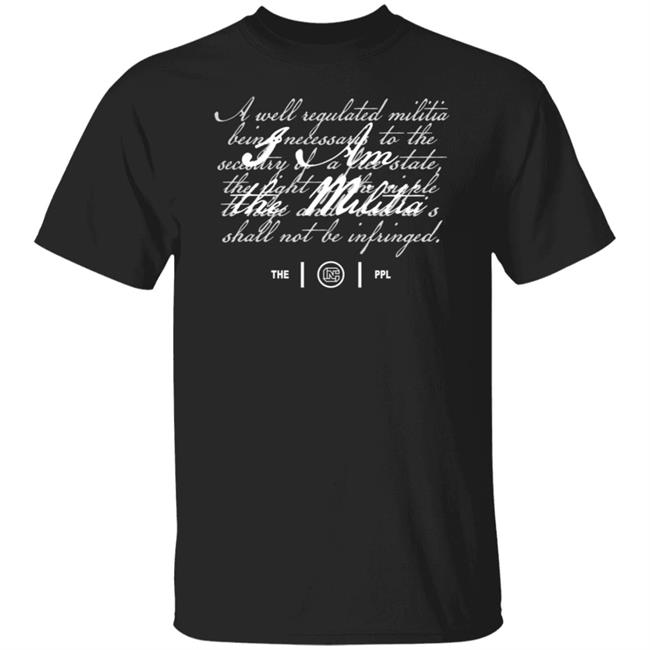 Colion Noir Merch Store I Am the Militia Shirt