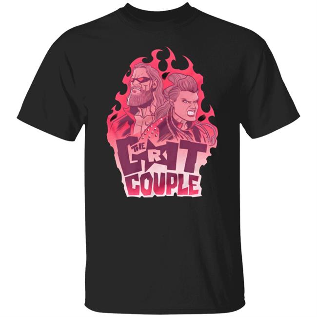 Wwe Shop Merch Edge & Beth Phoenix The Grit Couple T Shirt
