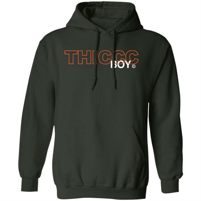 The Fighter And The Kid Shopthiccc Boy Merch Thiccc Boy Army Green Hoodie