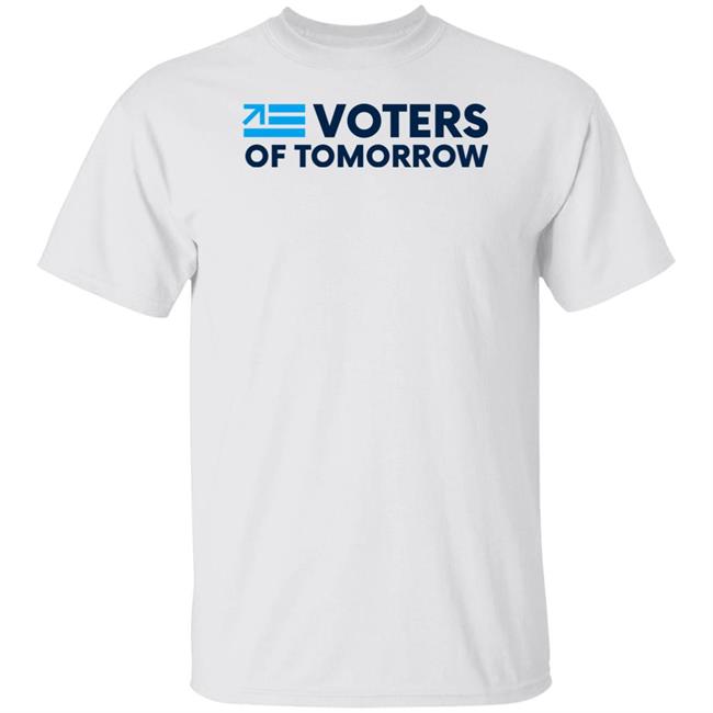 Voters Of Tomorrow Merch Voters Of Tomorrow Logo Tee Shirt