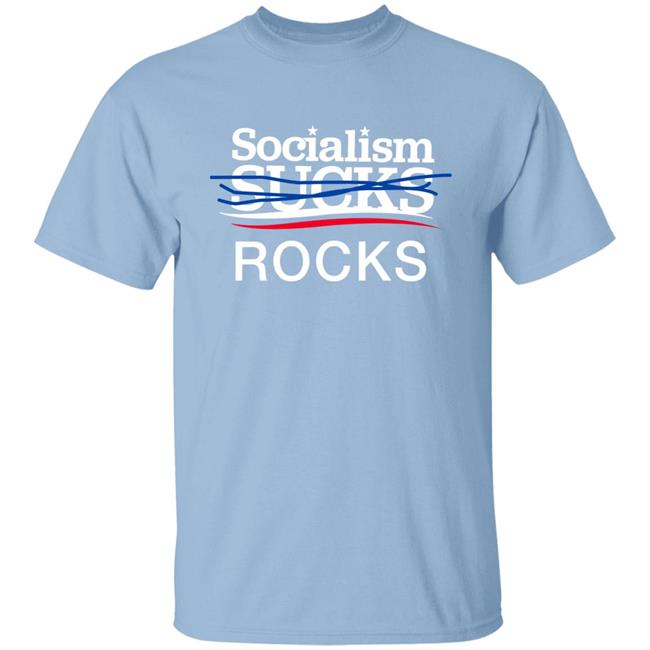 TPUSA Store Socialism Sucks Rocks Shirt Patriot Takes