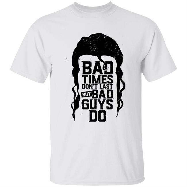 WWE Shop All Elite Wrestling Razor Ramon Bad Times Don't Last But Bad Guys Do Shirt