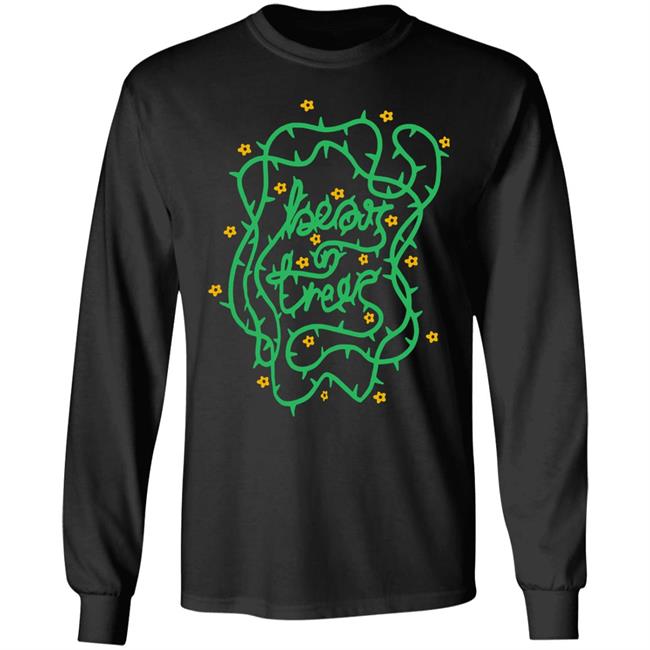 Shop Bears In Trees Merch Store Ivy Long Sleeve T Shirt Bears In Trees Are Smiling Back
