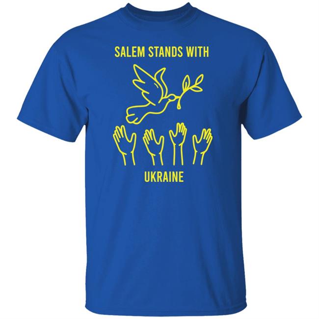 Salem Stand With Ukraine Support The Children Of Ukraine Shirt Lindalaforge