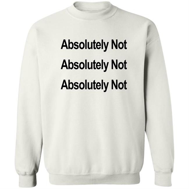 Waqas Amjad Absolutely Not Shirt Waqas Amjad Absolutely Not Shirt
