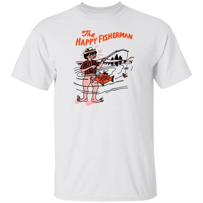 The Happy Fisherman Shirt Dark Wizard