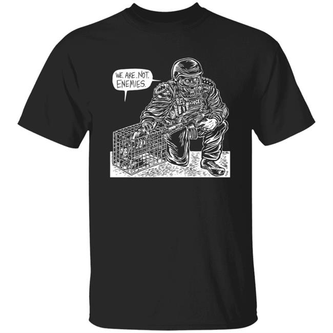 Waitingonbiden Merch we Are Not Enemies T Shirt Eli Valley