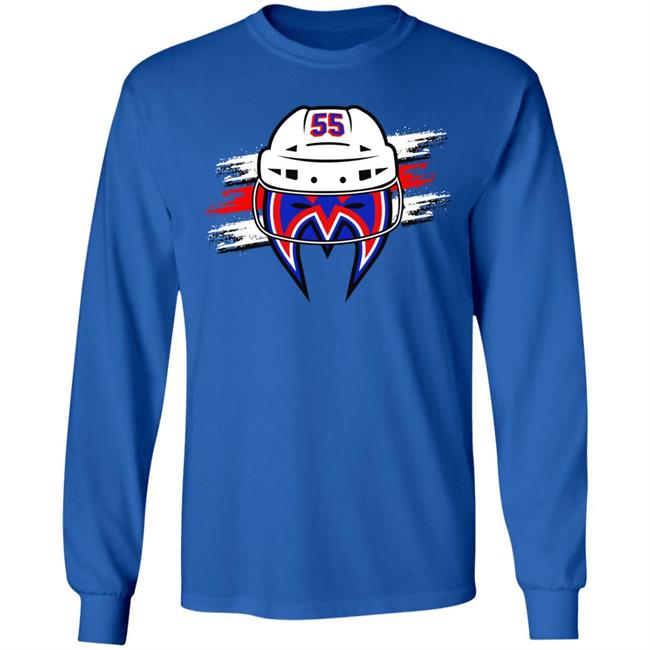 The Warrior 55 Shirt We Bleed Blue NYC Store