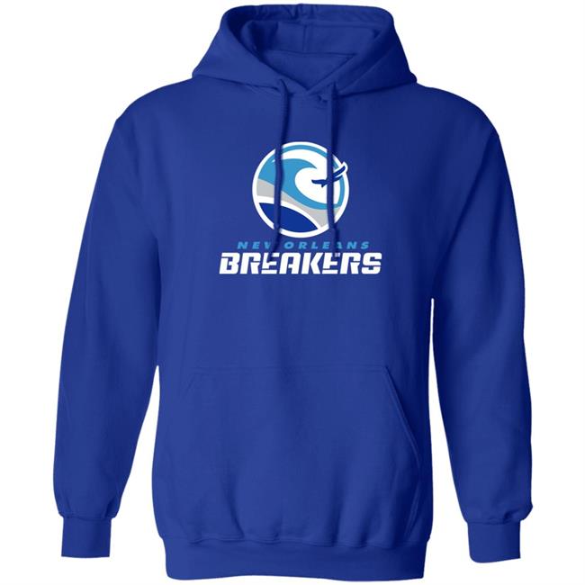 Usfl New Orleans Breakers Logo T Shirt New Orleans Breakers Merch