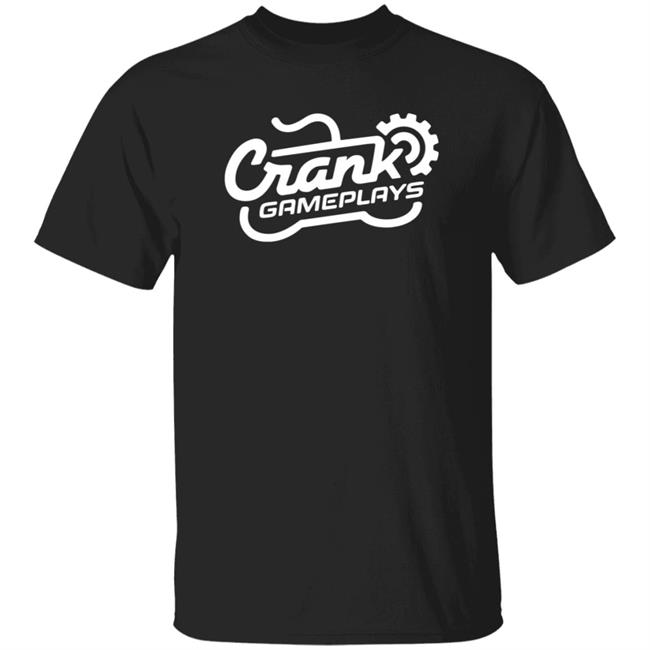 Crankgameplays Merch Logo Shirt Black
