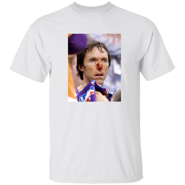 Steve Nash Bloody Nose T Shirt