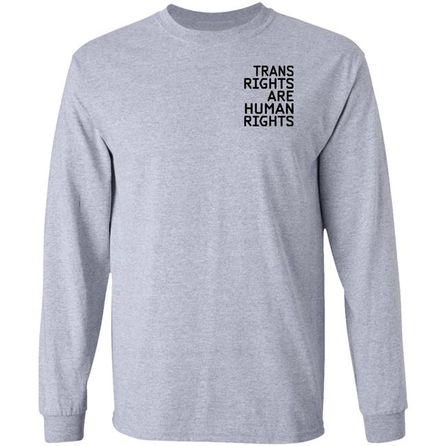Trans Rights Are Human Right Shirt Zach Schiffman