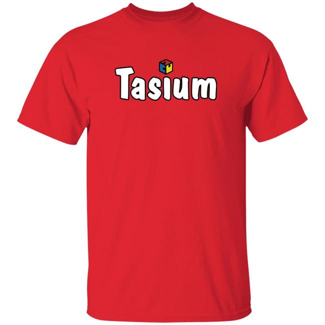 Tasium Merch Fidget Infused T Shirt