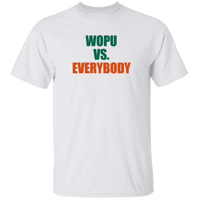 Wopu Vs Everybody T Shirt Marcus Freeman Wopu Nation