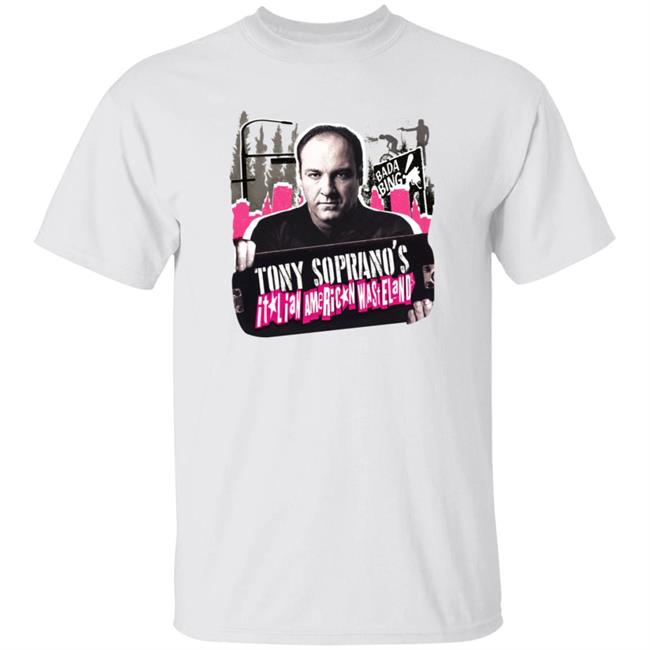 Loan - Tony Sopranos Bada Bing T Shirt Hard Drive Sopranos Tony Hawk Shirt