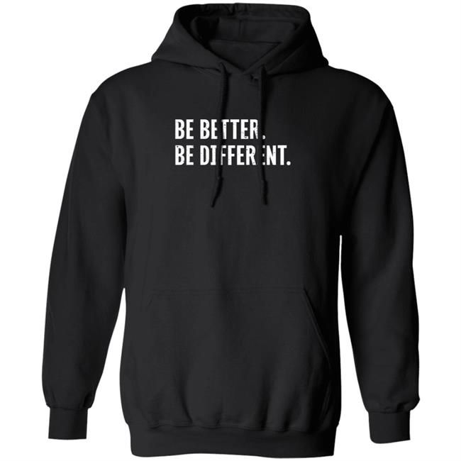 Be Better Be Different Merch Logo Shirt Loan - Be Better Be Different Merch Logo Shirt
