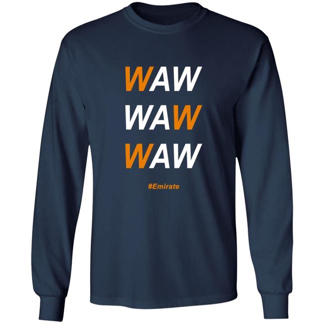 Emmanuel Umoh Jr Waw Waw Waw Emirate Shirt By Grrik Branding and Intelligence Phong - Emmanuel Umoh Jr Waw Waw Waw Emirate Shirt By Grrik Branding and Intelligence