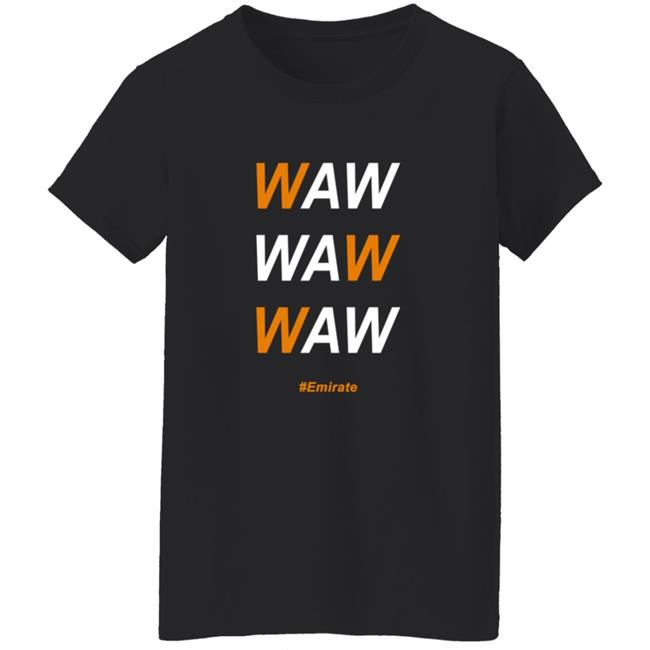 Emmanuel Umoh Jr Waw Waw Waw Emirate Shirt By Grrik Branding and Intelligence Phong - Emmanuel Umoh Jr Waw Waw Waw Emirate Shirt By Grrik Branding and Intelligence