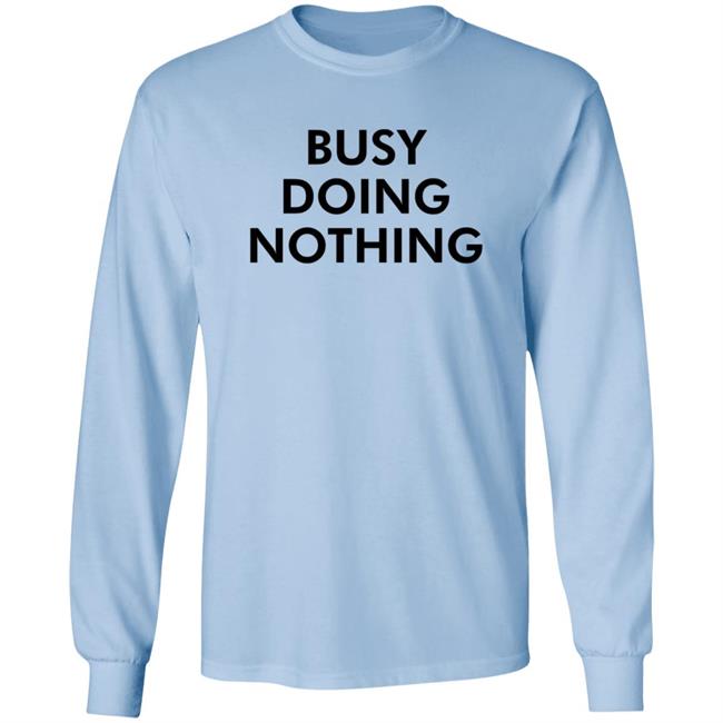 Diego X Sandy Busy Doing Nothing Shirt Quang - Diego X Sandy Busy Doing Nothing Shirt