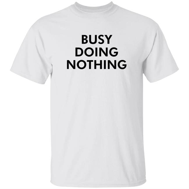 Diego X Sandy Busy Doing Nothing Shirt Quang - Diego X Sandy Busy Doing Nothing Shirt